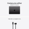 Apple MacBook Pro Ordinateur portable avec puce M5, CPU 10 cœurs et GPU 10 cœurs : Écran Liquid Retina XDR de 14,2 pouces, 1 To 