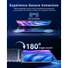 AOC 2025 AX15 Ordinateur Portable, Boîtier Métallique d'un PC Portable, 15,6 Pouces FHD 16 Go de DDR4 512 Go de SSD,N97 (6M Cach
