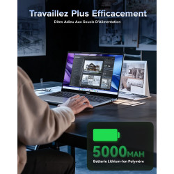 AOC 2025 AX15 Ordinateur Portable, Boîtier Métallique d'un PC Portable, 15,6 Pouces FHD 16 Go de DDR4 512 Go de SSD,N97 (6M Cach