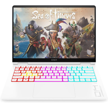 HP Omen Transcend 14-fb1000sf Ordinateur Portable Gaming 14" 2.8K OLED 120 Hz, PC Portable Gamer (Intel Core 7 255H, RAM 32 Go, 