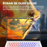 HP Omen Transcend 14-fb1000sf Ordinateur Portable Gaming 14" 2.8K OLED 120 Hz, PC Portable Gamer (Intel Core 7 255H, RAM 32 Go, 
