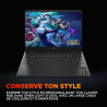 HP Omen 16-ap0000sf Ordinateur Portable Gaming 16" FHD IPS 144Hz, PC Portable Gamer (AMD Ryzen AI 7 350, RAM 32 Go, SSD 1024 Go,