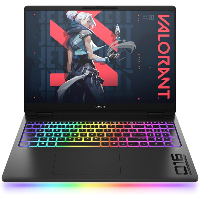HP Omen Max 16-ah0004sf Ordinateur Portable Gaming 16" WQXGA IPS 240 Hz, PC Portable Gamer (Intel Core Ultra 9 275HX, RAM 64 Go,