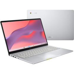 ASUS Chromebook CX1505 15.6" FHD 60Hz Pc Portable (Intel Celeron N50 jusqu'à 3.4 GHz, 8Go LPDDR5, 128Go eMMC, Intel UHD Graphics