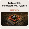 LG Gram 15Z80T-G.AU78F - PC Portable 15" 1290g | écran DCI-P3 99% FHD Format 16:9 | Intel® Evo™ AMD Ryz | RAM 16Go | SSD 1To NVM