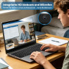 Ordinateur portable Windows 11 - 15,6" - Avec clavier allemand - Idéal pour une utilisation quotidienne allemande