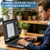 Ordinateur portable Windows 11 - 15,6" - Avec clavier allemand - Idéal pour une utilisation quotidienne allemande