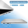 Ordinateur portable Windows 11 - 15,6" - Avec clavier allemand - Idéal pour une utilisation quotidienne allemande