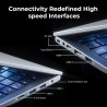 2026 Ordinateur Portable 15,6" avec Ryzen 4300U jusqu'à 3,7GHz (Défaite Core i5-8210Y), 16GB RAM DDR4*2 + 512GB SSD M.2 avec 11 