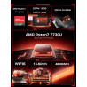 Ordinateur Portable 15,6" FHD 1920x1080, Processeur Ryzen 7 7730U Jusqu'à 4,5 GHz Ordinateur Portable de Gaming 16 Go RAM DDR4 *