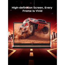 Ordinateur Portable 15,6" FHD 1920x1080, Processeur Ryzen 7 7730U Jusqu'à 4,5 GHz Ordinateur Portable de Gaming 16 Go RAM DDR4 *