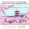 Ordinateur portable ultra-fin 15,6",processeur n5100 (2,8 ghz), 16 go de ram, 512 go ssd, 1920x1080 fhd, 6000 mah, wifi double b