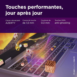 Lenovo LOQ 15IRX10 - Ordinateur Portable Gaming 15.6'' FHD 144Hz (Intel Core i5-13450HX, RAM 16Go, SSD 512Go, NVIDIA RTX 5050 8G