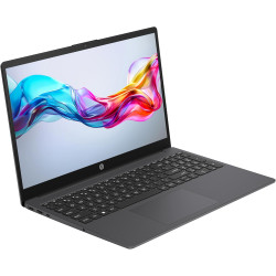 HP 15-fd0001sf Ordinateur Portable 15,6" FHD, PC Portable (Intel Celeron N100, RAM 4 Go, UFS 128 Go, Intel UHD Graphics, Windows