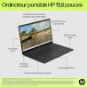 HP 15-fd0001sf Ordinateur Portable 15,6" FHD, PC Portable (Intel Celeron N100, RAM 4 Go, UFS 128 Go, Intel UHD Graphics, Windows