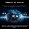 MSI Vector 16 HX AI A2XWHG-282FR : Intel Ultra 7 255HX – 16GB DDR5 – SSD 1TB – Nvidia RTX5070Ti 12GB – 16” QHD+ 240Hz – Windows 