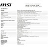 MSI Vector 16 HX AI A2XWHG-282FR : Intel Ultra 7 255HX – 16GB DDR5 – SSD 1TB – Nvidia RTX5070Ti 12GB – 16” QHD+ 240Hz – Windows 