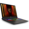 MSI Vector 16 HX AI A2XWIG-242FR : Intel Ultra 9 275HX – 32GB DDR5 – SSD 1TB – Nvidia RTX5080 16GB – 16” QHD+ 240Hz – Windows 11