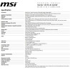 MSI Vector 16 HX AI A2XWIG-242FR : Intel Ultra 9 275HX – 32GB DDR5 – SSD 1TB – Nvidia RTX5080 16GB – 16” QHD+ 240Hz – Windows 11