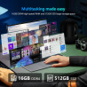 Ordinateur Portable 15,6 Pouces avec Office 365, 16Go RAM 512Go SSD Celeron N95, PC Portable 1920 * 1080 FHD WiFi5, Ordinateur P