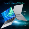 Ordinateur Portable 15,6 Pouces avec Office 365, 16Go RAM 1 to SSD Celeron N95, PC Portable 1920 * 1080 FHD WiFi5, Ordinateur Po
