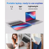 PINSTONE Ordinateur Portable 14″ 2 cœurs (Jusqu’à 2,6 GHz) • 6 Go RAM • 128 Go SSD • WiFi 5G • Mini-HDMI • Design sans Ventilate