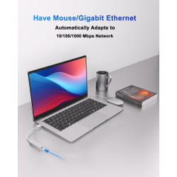PINSTONE Ordinateur Portable 14″ 2 cœurs (Jusqu’à 2,6 GHz) • 6 Go RAM • 128 Go SSD • WiFi 5G • Mini-HDMI • Design sans Ventilate