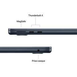 Apple MacBook Air 13 Pouces Ordinateur Portable avec Puce M4 : Conçu pour Apple Intelligence, Écran Liquid Retina de 13,6 Pouces