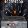 NOTODD Ordinateur Portable 16 Pouces 4 cœurs Celeron N5095 (jusqu'à 2,9 GHz),12+512GB SSD Soutien Extension 1TB,PC Portable Win1