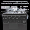 NOTODD Ordinateur Portable 16 Pouces 4 cœurs Celeron N5095 (jusqu'à 2,9 GHz),12+512GB SSD Soutien Extension 1TB,PC Portable Win1