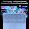 NOTODD Ordinateur Portable Gaming 16'' 12+512 Go SSD Soutien Extension 2TB (HDD-2TB) 1920x1200 PC Portable Celeron N5095 (jusqu'