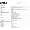 MSI Cyborg 15 PC Portable Gaming 15,6" FHD 144Hz – NVIDIA GeForce RTX 5050 8 Go – Intel Core 5-210H – 16 Go DDR5 RAM – 512 Go SS