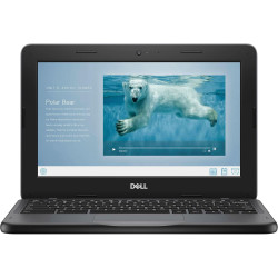 Dell Chromebook 3110 Ordinateur Portable, écran HD 11,6 Pouces (1366 x 768), processeur Intel Celeron N4500, 4 Go de RAM, eMMC 3