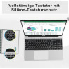 NOTODD Ordinateur Portable 14 Pouces,6 Go RAM+128 Go Soutien Extension SSD 1TB PC Portable Win11 Celeron J4105 Pas Cher 2.4+5G W