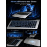FUNYET 2026 Ordinateur Portable 15,6" CPU R7-6800H (jusqu'à 4,7 GHz) Gaming PC Portable 32Go LPDDR5 1To SSD Win11 Laptop, Type-C