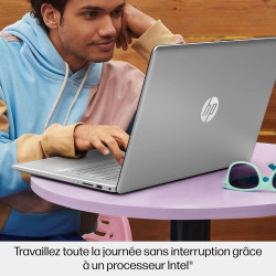 HP 17-cn3002sf Ordinateur Portable 17,3" HD+, PC Portable (Intel Core i3-N305, RAM 8 Go, SSD 512 Go, Intel UHD Graphics, Windows