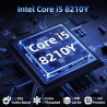 16 Pouces Ordinateur Portable, Core i5 8210Y Processeur 16Go RAM 512 Go SSD, PC Portable écran 1920 x 1200 IPS, RJ45, USB 3.0, H