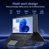 16 Pouces Ordinateur Portable, Core i5 8210Y Processeur 16Go RAM 512 Go SSD, PC Portable écran 1920 x 1200 IPS, RJ45, USB 3.0, H
