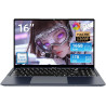 16 Pouces Ordinateur Portable, Core i5 8210Y Processeur 16Go RAM 1 to SSD PC Portable, Laptop écran 1920 x 1200 IPS, RJ45, USB 3