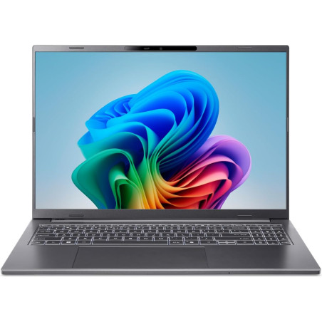 acer Aspire 16 I PC Portable 16" WUXGA I Copilot+ PC I Snapdragon X Plus X1-26-100 (IA) I 16Go RAM I 512Go SSD I Qualcomm Adreno