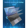 Pinstone pc portable ordinateur 16 go ram lpddr4 512 go ssd 15,6 pouces uhd celeron n5095 processeur computer avec touch id wifi