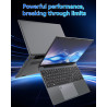 Pinstone pc portable ordinateur 16 go ram lpddr4 512 go ssd 15,6 pouces uhd celeron n5095 processeur computer avec touch id wifi