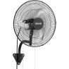 VEVOR Ventilateur Mural Industriel 45,7 cm, Ventilateur Oscillant pour Garage, Atelier, Entrepôt et Salle de Sport, 3 Vitesses, 