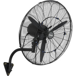 VEVOR Ventilateur Mural Industriel Brumisateur 61 cm, Ventilateur Oscillant pour Garage, Atelier, Entrepôt et Salle de Sport, Pr