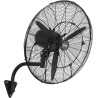 VEVOR Ventilateur Mural Industriel Brumisateur 61 cm, Ventilateur Oscillant pour Garage, Atelier, Entrepôt et Salle de Sport, Pr