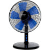 Taurus Boreal 12 Elegance - Ventilateur de table 45W, 5 lames, système d'oscillation et d'inclinaison, 3 vitesses, diamètre 30cm