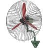 Ventilateur Mural Oscillant 55 Cm/65 Cm/75 Cm Avec 3 Vitesses, Tête Oscillante À 120 Degrés, Pour La Maison, Le Bureau, L'atelie