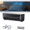 Générique Ventilateur mural sans perçage, unité de refroidissement portable pour cuisine chambre camping car, ventilateur silenc