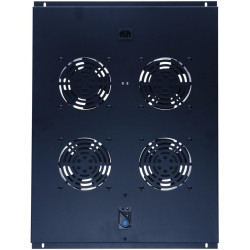 Set de Ventilateurs avec 4 Ventilateurs et Thermostat adaptés aux Baies de 800 mm de Profondeur
