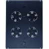 Set de Ventilateurs avec 4 Ventilateurs et Thermostat adaptés aux Baies de 800 mm de Profondeur